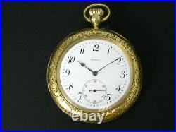 Late 1800's Antique 18k Solid Gold Agassiz Pair Case Pocket Watch 112g i