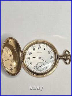 Longines Antique Early 1900's Pocket Watch & Cashier Case 33 mm For Parts/Repair