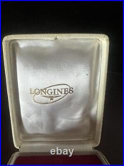 Longines Box Pocket Watch Case Box Ultra Rare Years 1960