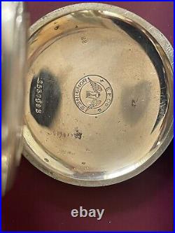Longines Chronometer Pocket Watch open face case 52 mm in diameter