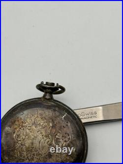 Longines Grand Prix Paris 1900 Case Pcoket Watch Silver