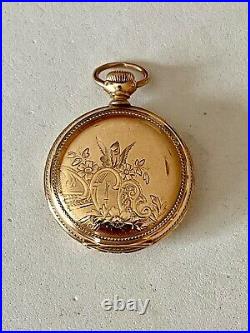 Look-ornate Antique Dueber Special Pocketwatch Case Only