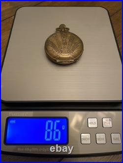 Lot Antique. 800 Silver Pocket Watch & Big Double Hunter Case Gold & Jewelry