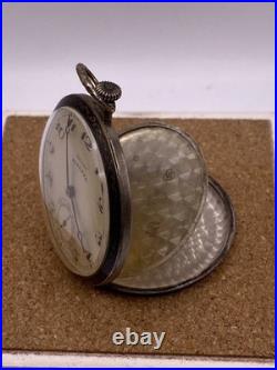 Lot Antique. 800 Silver Pocket Watch & Big Double Hunter Case Gold & Jewelry