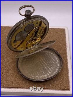 Lot Antique. 800 Silver Pocket Watch & Big Double Hunter Case Gold & Jewelry