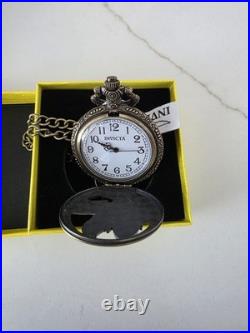 Lot Of 12 Brand New Watches In 18 Slot Hard Case Watch Collection + Pocket Watch