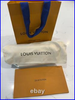 Louis Vuitton Monogram Eclipse 3 Watch Case M43385 Retails $1,220
