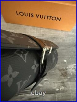 Louis Vuitton Monogram Eclipse 3 Watch Case M43385 Retails $1,220