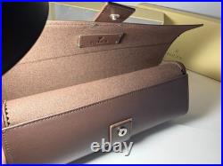 Luxury Brown Leather Watch Roll Travel Case 3 Slot Storage Pouch Collector Gift