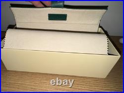 Luxury Green Leather Watch Roll Travel Case 4 Slot Storage Pouch Collector Gift