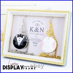 Luxury peronalized wedding gift for couple l Personalised Pocket Watch Wedding