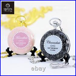 Luxury peronalized wedding gift for couple l Personalised Pocket Watch Wedding