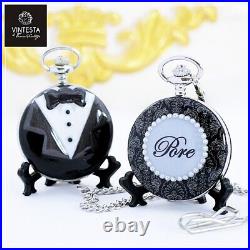 Luxury peronalized wedding gift for couple l Personalised Pocket Watch Wedding