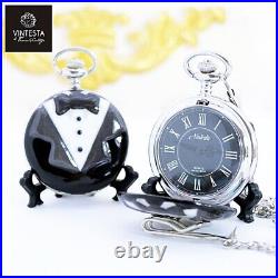 Luxury peronalized wedding gift for couple l Personalised Pocket Watch Wedding
