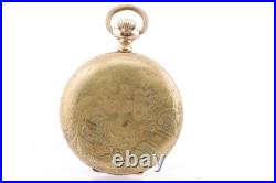 MASCOT 14 GOLD FILLED POCKET WATCH 40.9mm CASE, 34.18mm MOVEMENT SEAT (A3)