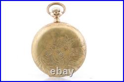 MASCOT 14 GOLD FILLED POCKET WATCH 40.9mm CASE, 34.18mm MOVEMENT SEAT (A3)