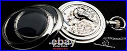MINT 18 Size High End Railroad Display Case Pocket Watch Hamilton 940. Working