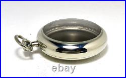 MINT 18 Size Refurbished Keystone Pocket Watch Case Only Fits Hamilton Illinois