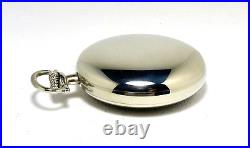 MINT 18 Size Refurbished Keystone Pocket Watch Case Only Fits Hamilton Illinois