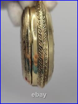 MINT 54mm WESTCLOX USA RAILROAD TRAIN VINTAGE POCKET WATCH