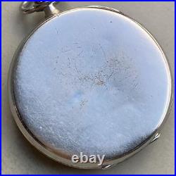 MOVADO Vintage Pocket Watch Manual Winding Swiss Made Small Second 42mm Case