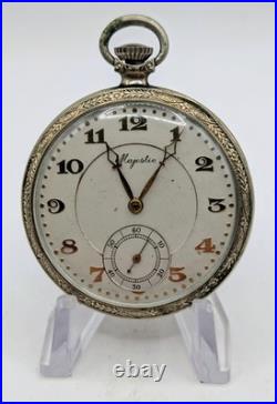 Majestic Gold Filled Case Pocket Watch Running