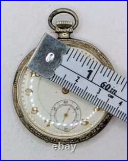 Majestic Gold Filled Case Pocket Watch Running