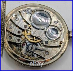 Majestic Gold Filled Case Pocket Watch Running