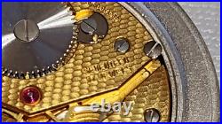 Man's Arnex Sterling Silver Hunter Pocket Watch 17 Jewel 50mm