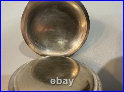 Massive 5oz Silver Case only for size 18 Pocket Watch, 61mm