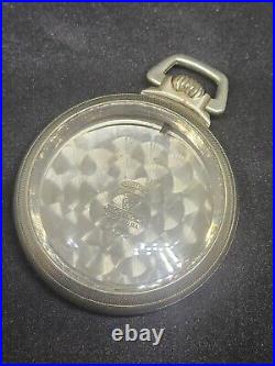 Massive Tank 16s Keystone Open Face Pocket Watch Case Coin Edge