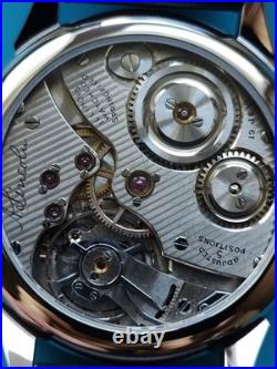Men's ILLINOIS A. Lincoln Vintage Movement of Pocket Watch in new wrist case