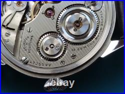 Men's ILLINOIS A. Lincoln Vintage Movement of Pocket Watch in new wrist case
