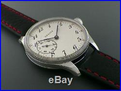 Men's ZENITH, Antique Large, High Grade Pocket Watch Movement in steel case
