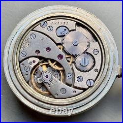 Molnija Antique Pocket Watch 1940s Manual Case 48mm Vintage Pocket Watch Open