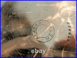Monster Elgin Pocket Watch in Alaska Metal 61.5MM Case-Runs Good