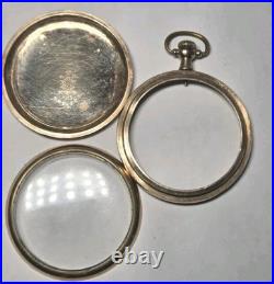 Multi Color Open Face Pocket Watch Case 12 Size 20 years GF S. W. C. CO