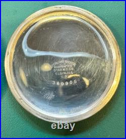 Multicolor Sterling case 12s Waltham OF pocketwatch RUNS 1913 No220 15j 1895
