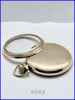 NICE 16S Fahys Montauk R. R. 20 Years Gold Filled Swing out Pocket Watch Case