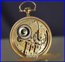 NICE 16s Illinois Gr 186, 17jD/S GOTHIC DIAL25yr Fahy's Triple Hinged Case