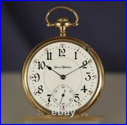 NICE 16s Illinois Gr 186, 17jD/S GOTHIC DIAL25yr Fahy's Triple Hinged Case