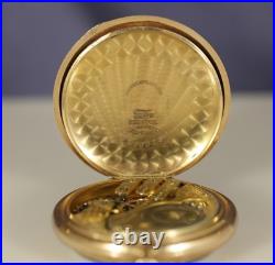 NICE 16s Illinois Gr 186, 17jD/S GOTHIC DIAL25yr Fahy's Triple Hinged Case
