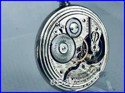 NICE Hamilton 992 Railroad Pocket Watch 21j 16s Salesman Case SERVICED