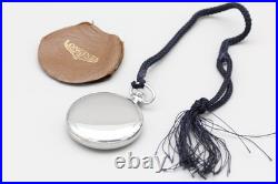 Near MINT with Case? Longines L507.2 White Roman 47mm Hand Winding Pocket Watch