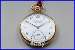 Near MINT with Case TISSOT Y511.210 Small Second Hand Winding Pocket Swiss Watch