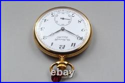 Near MINT with Case TISSOT Y511.210 Small Second Hand Winding Pocket Swiss Watch