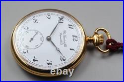 Near MINT with Case TISSOT Y511.210 Small Second Hand Winding Pocket Swiss Watch