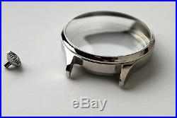 New 45 mm Stainless Steel Case for Conversion Antique Pocket Watch Movement