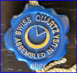New Belair A1615W Pocket Watch Sapphire Crystal Stainless Case with Knife
