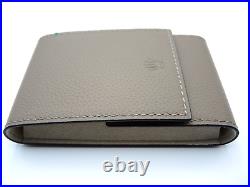 New Release Authentic Rolex Light Brown Leather Watch Travel Case Pouch With Box